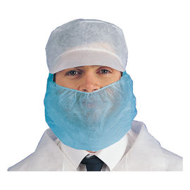 China Disposable Non Woven PP Surgical Beard Cover Single Or Double Elastic supplier