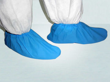 China Disposable Durable Thick CPE Oversleeve Waterproof Shoe Cover Anti Slip supplier