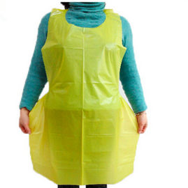 China Waterproof Disposable Plastic  Aprons Kitchen LDPE HDPE For Kitchen Hotel Cooking supplier