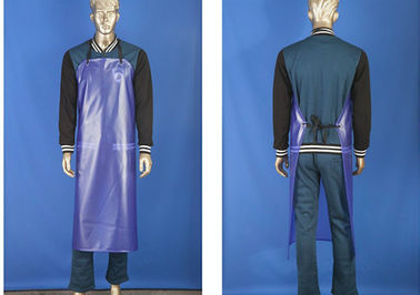 China Anti - Erode Light Weight Leather Cooking Apron , Anti - Dirty Safety Leather Aprons supplier