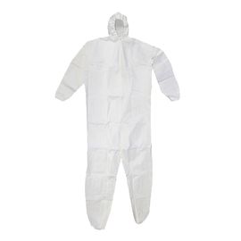 China Non Woven PP Polyethylene Disposable Coverall Suit S / M / L / XL / XXXL supplier